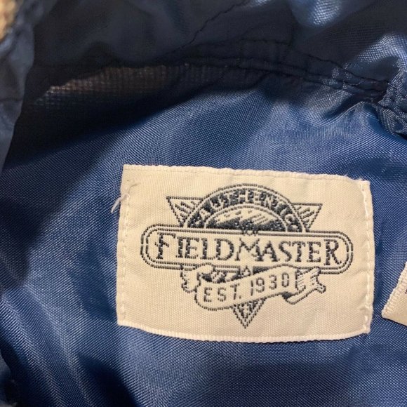 Vintage Fieldmaster Wool Blend Flannel Button Up Shirt Plaid Flap Pockets M NWOT - Picture 5 of 12